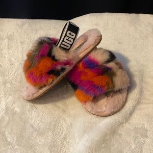 Used Ugg slippers size toddler 7